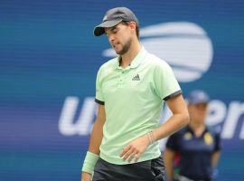 Dominic Thiem was among the highly ranked men who were eliminated in the first round of the US Open. (Image: AFP)