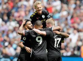 Manchester City will look to earn an early victory against one of its top Premier League rivals when it faces Tottenham on Saturday. (Image: Kirsty Wigglesworth/AP)