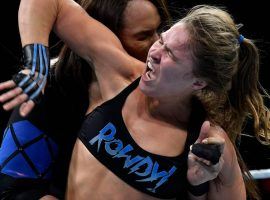 Ronda Rousey nearly lost a finger after an accident on the set of â€œ9-1-1.â€ (Image: Ronald W. Erdrich/Reporter-News/USA Today Network)
0123wwe010