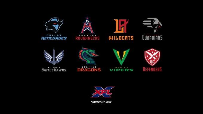 XFL logos