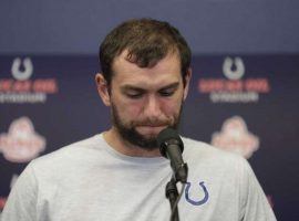 Indianapolis Colts’ odds dropped sharply after quarterback Andrew Luck announced his retirement.