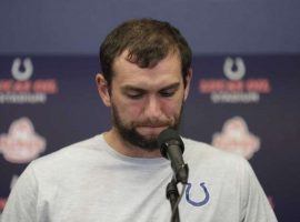 Indianapolis Coltsâ€™ odds dropped sharply after quarterback Andrew Luck announced his retirement.