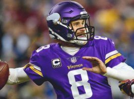 Minnesota Vikings QB Kirk Cousins drops back for a pass in a preseason game. (Image: Porter Lambert/Getty)