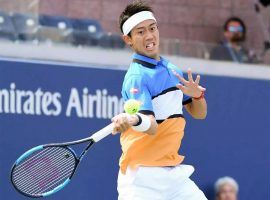 Kei Nishikori currently holds the eighth and final spot in the Race to London rankings used for qualification at the year-end ATP Finals. (Image: Reuters)