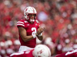 Adrian Martinez was a DFS standout Saturday against Colorado after a down Week 1. (Image: Nebraska Cornhuskers)