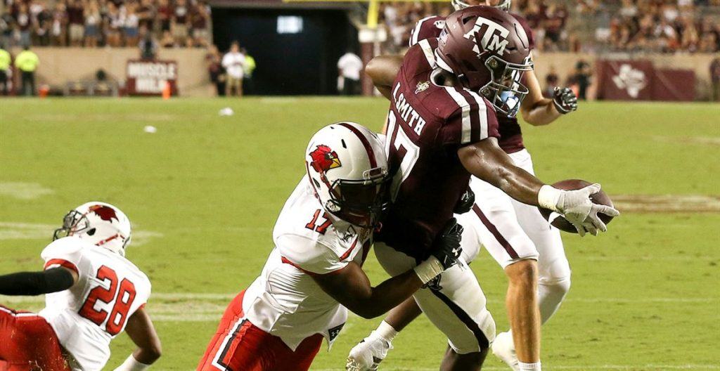 Texas A&M WR Ainias Smith