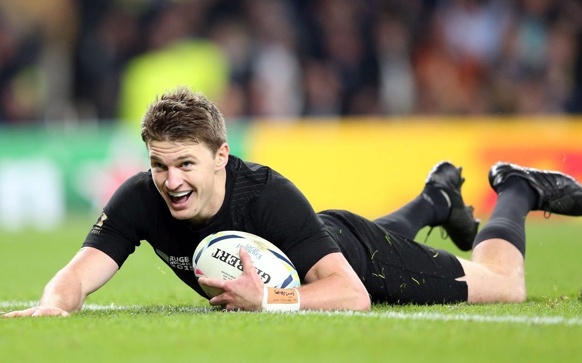 New Zealand All Blacks Beauden Barrett Rugby World Cup