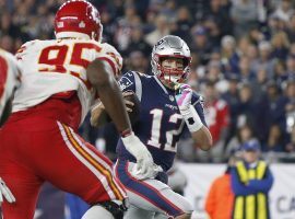 New England Patriots QB Tom Brady evades the Kansas City Chiefs during the 2019 AFC Championship. (Image: AP)