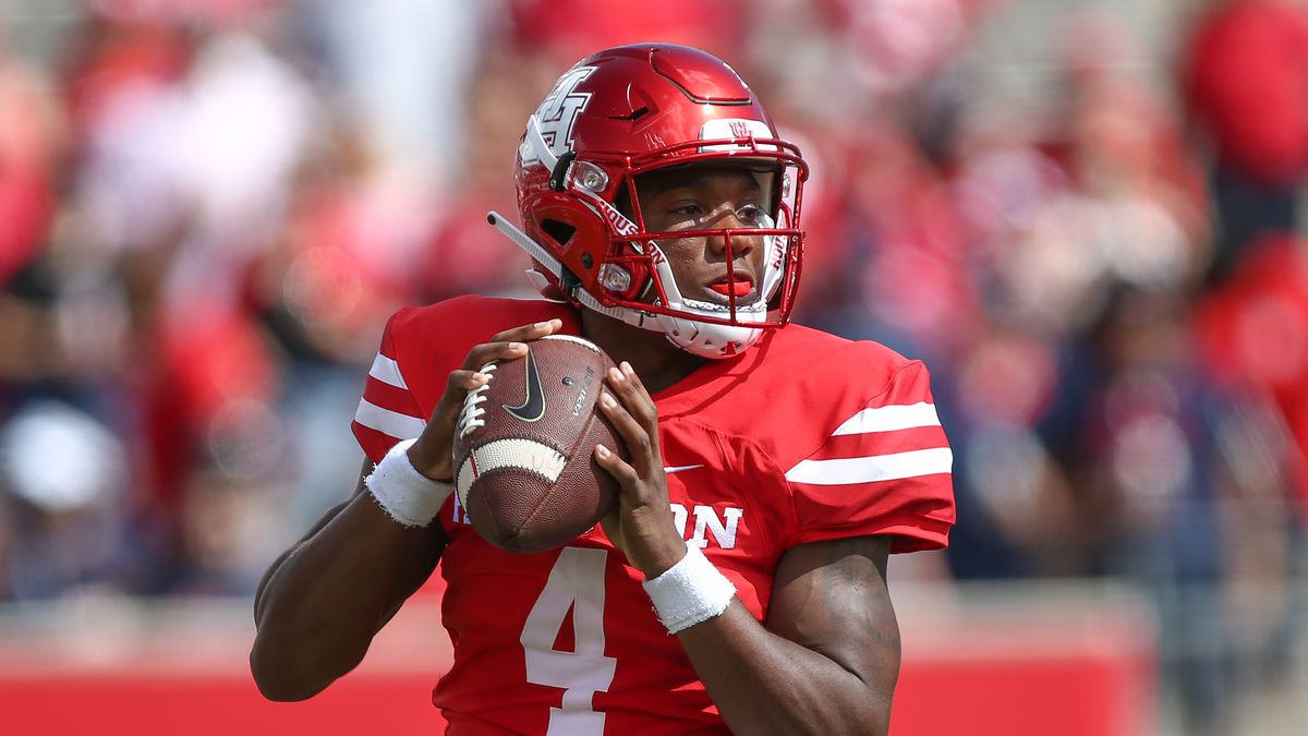 Houston quarterback D'Eriq King 