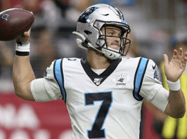 Kyle Allen had a solid game on Sunday, making him well worth his $4,000 price tag on DraftKings. (Image: Arizona Sports)