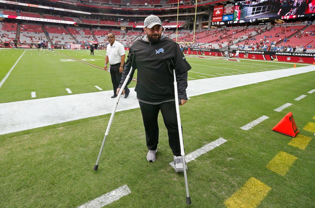 Detroit Lions coach Matt Patricia is as hobbled as his team after a Week 1 loss to the Arizona Cardinals.