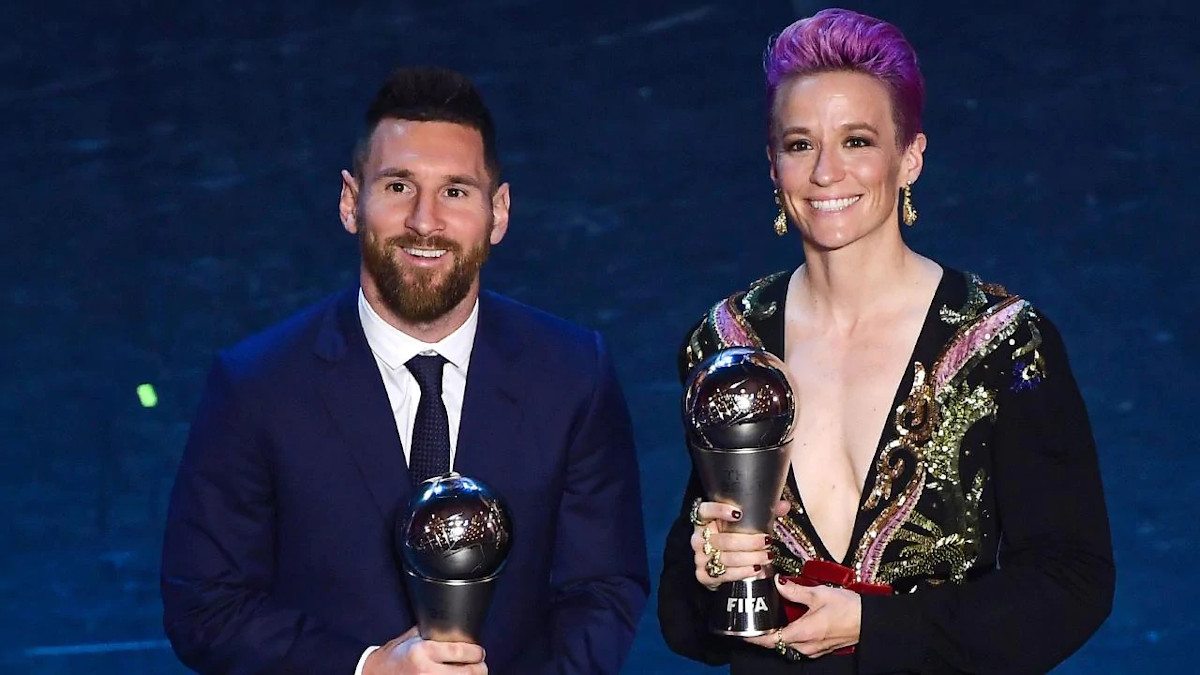 Messi Rapinoe The Best FIFA