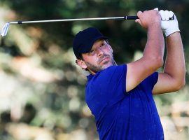Tony Romo shot a two-under 70 in the first round at the Safeway Open, but missed the cut after shooting a 78 on Friday. (Image: Jonathan Ferrey/Getty)