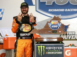 Martin Truex Jr. won in Richmond on Saturday to post back-to-back victories in the first two NASCAR playoff races. (Image: Sean Gardner/Getty)