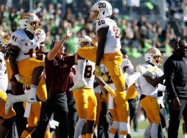 Pac-12 team Arizona State defeated Michigan State on Saturday, and were rewarded with the No. 24 ranking in the AP Top 25 College Football Poll. (Image: Getty)