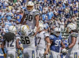 Los Angeles Chargers running back Austin Ekeler made his team forget about holdout Melvin Gordon in the team’s win against Indianapolis. (Image: LA Times)