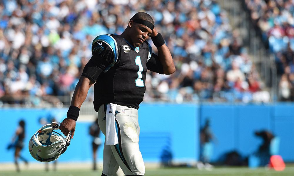 The Panter's Cam Newton could be on his way to missing the playoffs.