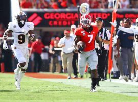 Georgia scored early and often against Murray State, but it wasn’t enough to cover the big point spread. (Image: Tony Walsh.UGA)