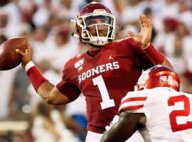 Alabama transfer Jalen Hurts showed that he can still compete at a high level, leading his new team Oklahoma to a big win over Houston. (Image: Kevin Jairaj)