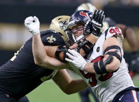 Houston Texans defensive end J.J. Watt had an off game against New Orleans, but he and the defense should bounce back against Jacksonville. (Image: USA Today Sports)
