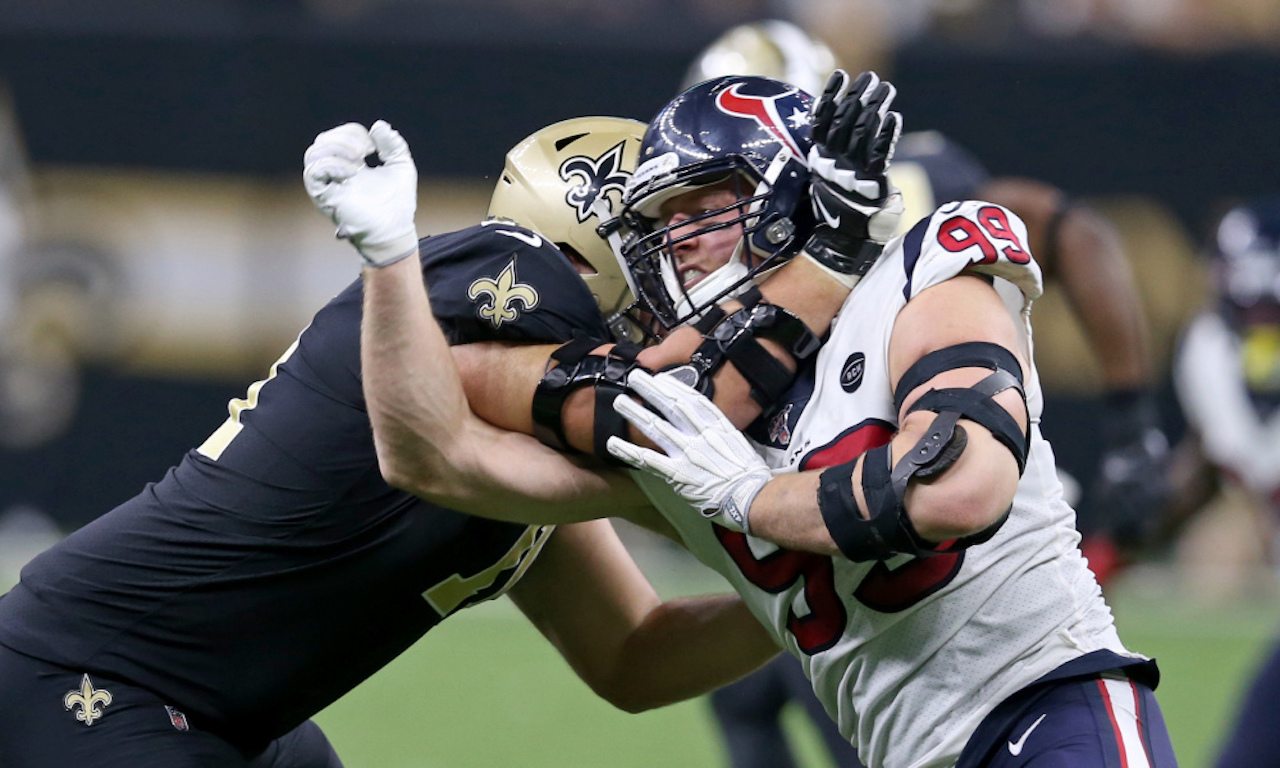 Houston Texans defensive end, J.J. Watt