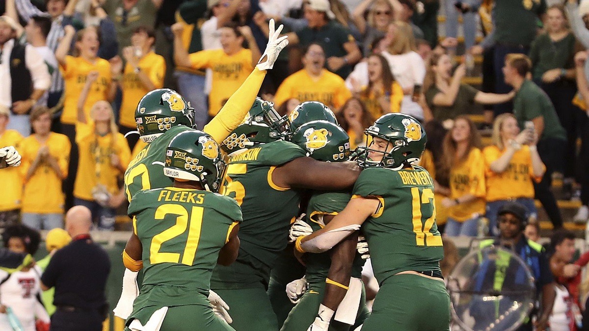 Baylor Bears Big 12 undefeated