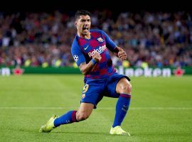 Luis Suarez scored twice to lead Barcelona to a 2-1 victory over Inter Milan in their Champions League Group Stage match. (Image: Getty)