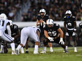 UCF quarterback Dillon Gabriel has put up strong numbers so far in 2019. He looks to continue the trend against Houston this Saturday. (Image: UCF)