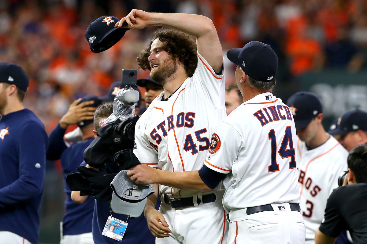 Houston Astros Gerrit Cole ALDS Tampa