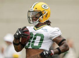 Jamaal Williams returns from injury in time for tonight's game against the Lions and could be a cheap option in DFS Monday Night Showdown (Image: Green Bay Packers)