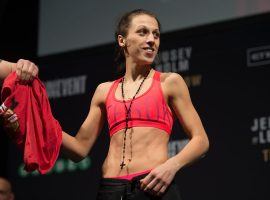 Joanna Jedrzejczyk may not be able to make weight for her fight against Michelle Waterson on Saturday at UFC Fight Night 161. (Image: Brandon Magnus/Zuffa/Getty)