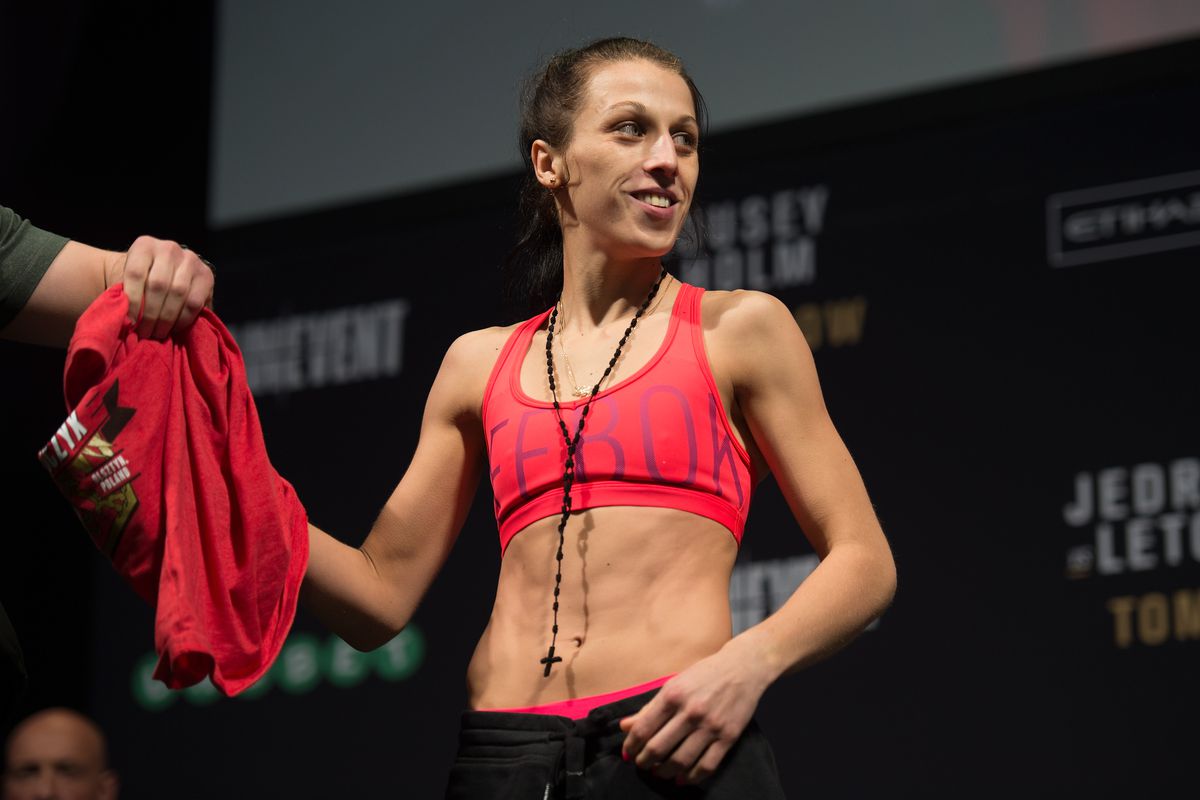 Jedrzejczyk Waterson UFC Fight Night 161