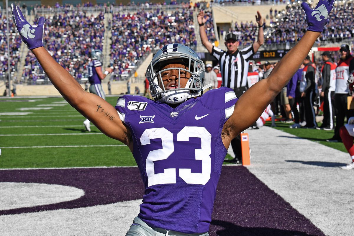 Kansas State wide receiver Joshua Youngblood