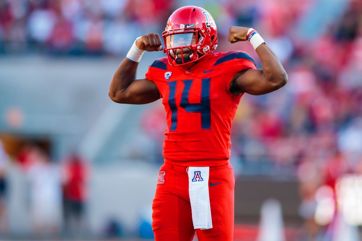 QB Khalil Tate Arizona Pac-12