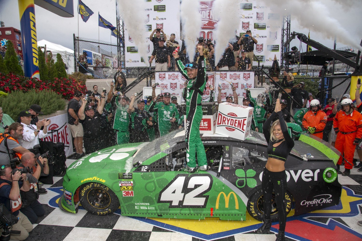 Kyle Larson NASCAR Dover