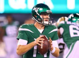 Jets QB Sam Darnold returns to action after missing the previous three games with mono. (Image: Porter Lambert/Getty)