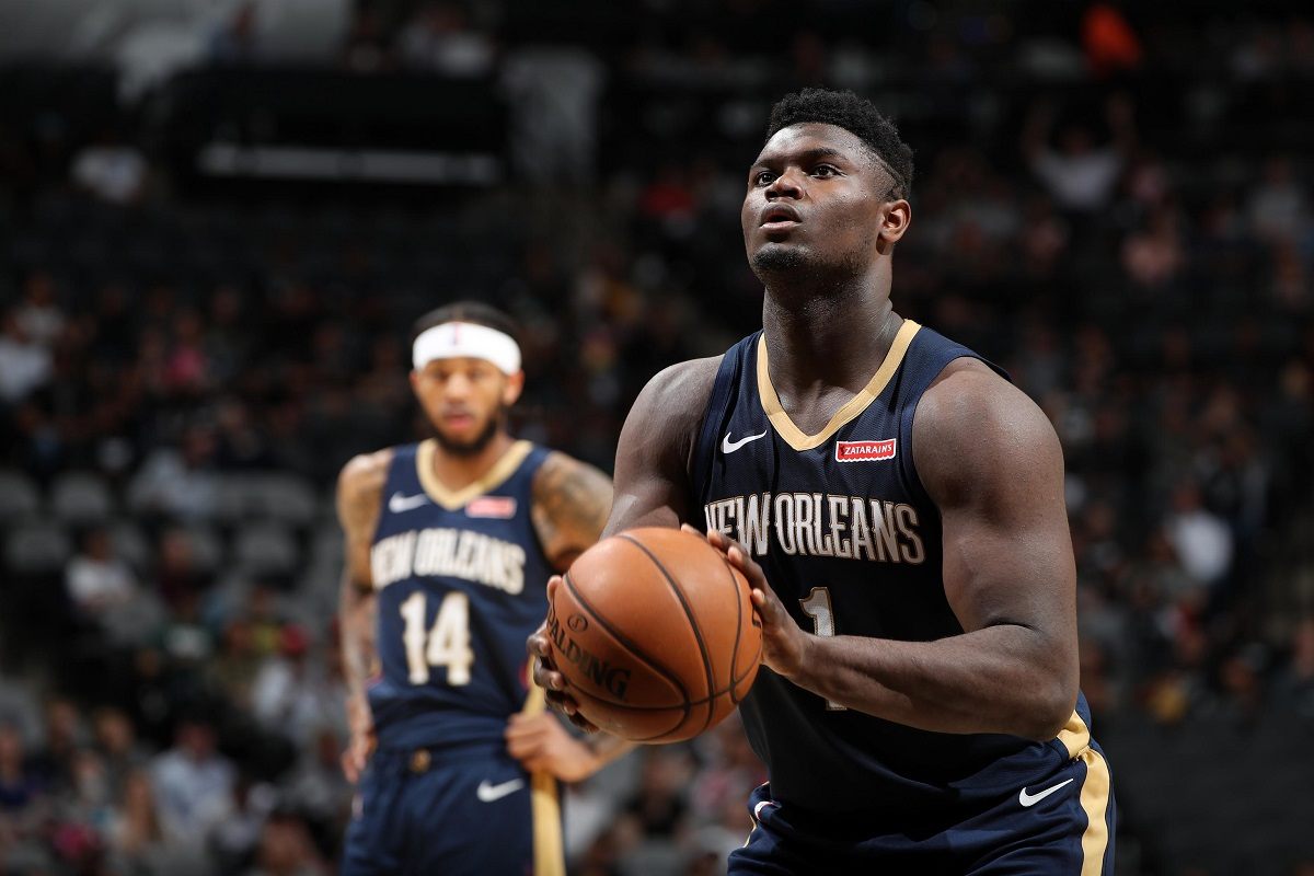 Zion Williamson out knee surgery