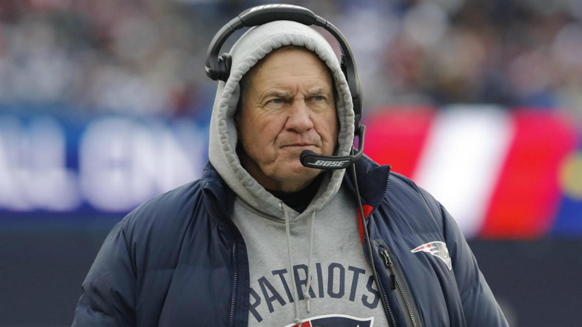 Undefeated Patriots coach Bill Belichick   