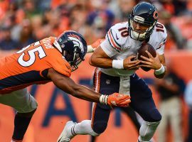 Denver Broncos linebacker Bradley Chubb is out for the season with a torn ACL. (Image: Getty)