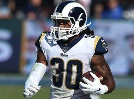Todd Gurley is part of a Rams rushing game that floundered last week against Tampa Bay. (Image: Getty)
