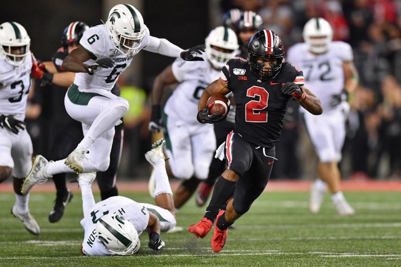 Ohio State running back J.K. Dobbins