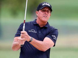 Phil Mickelson had another disappointing showing, tying for 61st at the Shriners in Las Vegas, but said his game is getting better. (Image: Getty)
