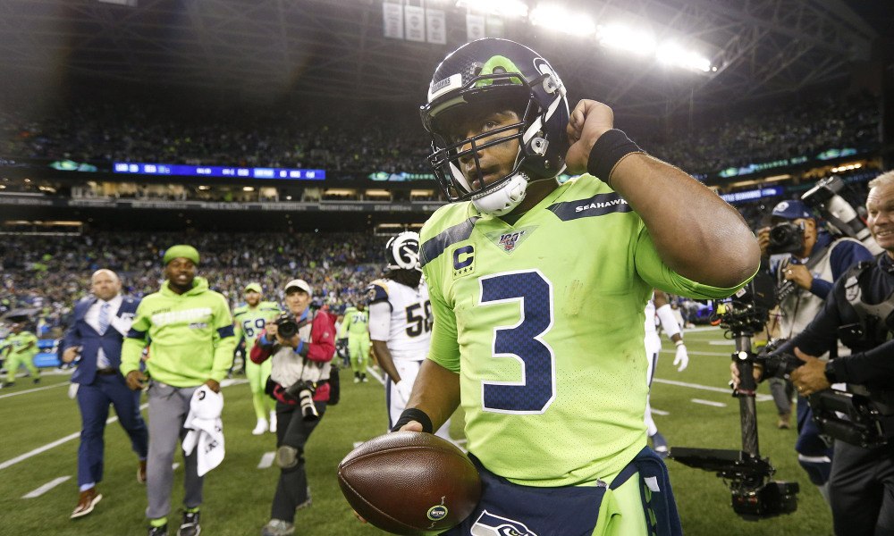 Seattle Seahawks quarterback Russell Wilson