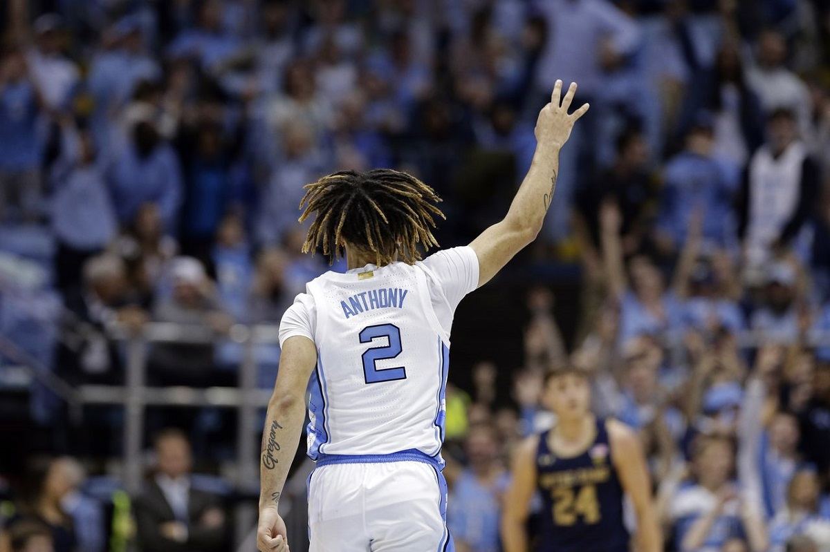 Cole Anthony North Carolina UNC freshman debut