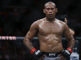 Jacare Souza will make his debut at light heavyweight in the main event of UFC Fight Night 164. (Image: Michael Reaves/Getty)