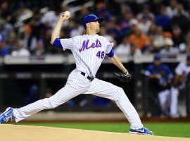 Jacob deGrom (pictured) won the 2019 NL Cy Young Award, while Justin Verlander won the honor in the American League. (Image: Emilee Chinn/Getty)