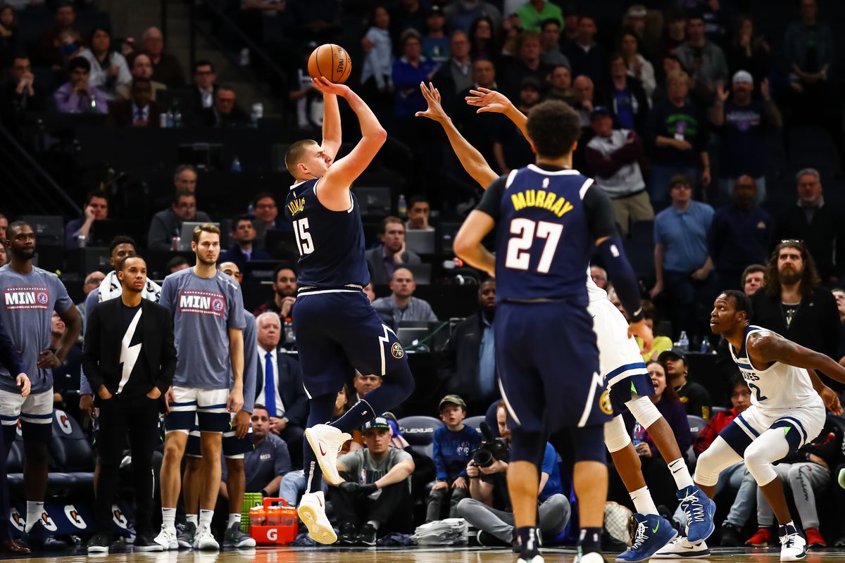 Denver Nuggets Hikola Jokic Game Winner Shot