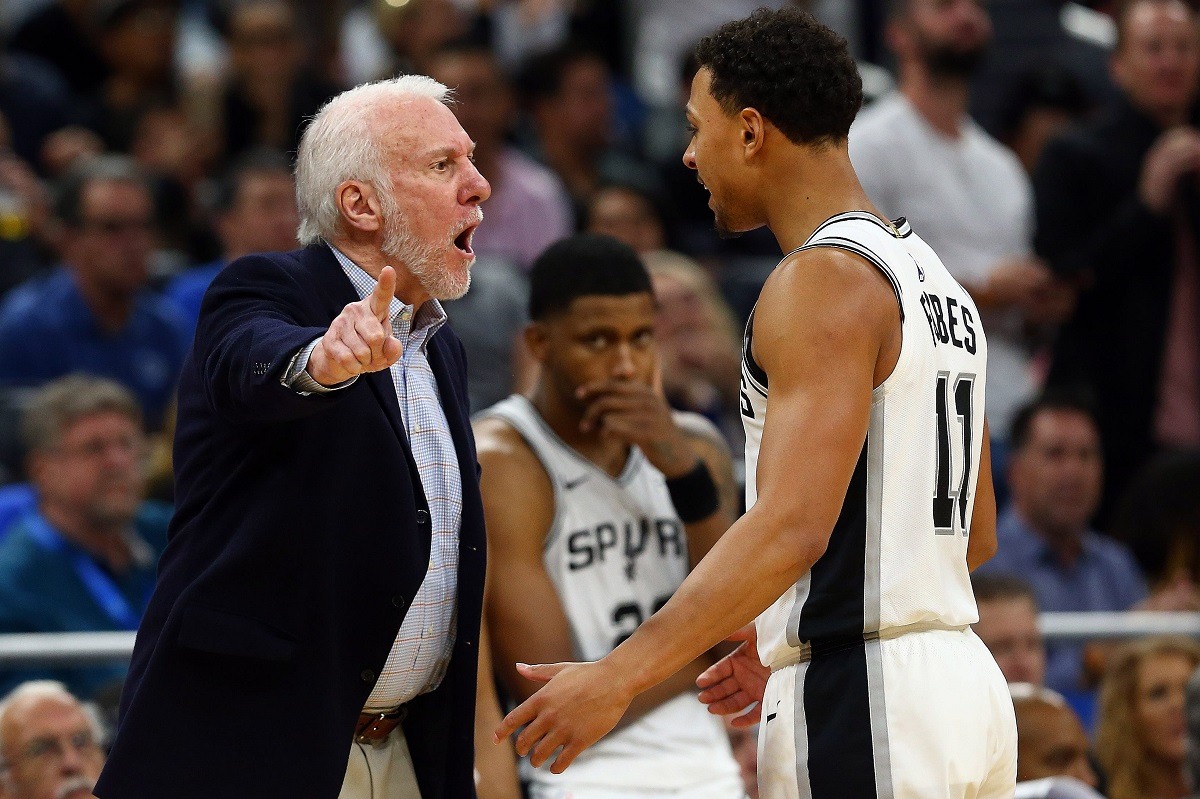 San Antonio Spurs Losing Streak Gregg Pops Popovich