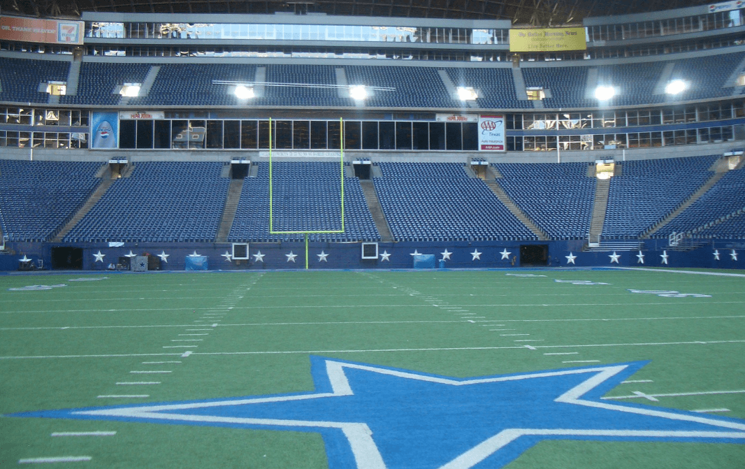 Empty Texas Stadium