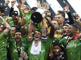 The Seattle Sounders dominated the second half to win the MLS Cup final 3-1 over Toronto FC. (Image: Omar Vega/Getty)